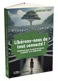 a book cover with a girl walking in the middle of a maze